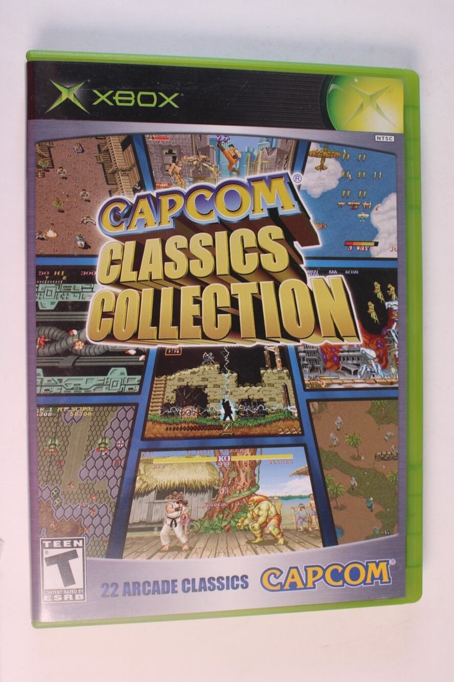 Capcom Classics Collection (Microsoft Xbox, 2005) Complete and Tested